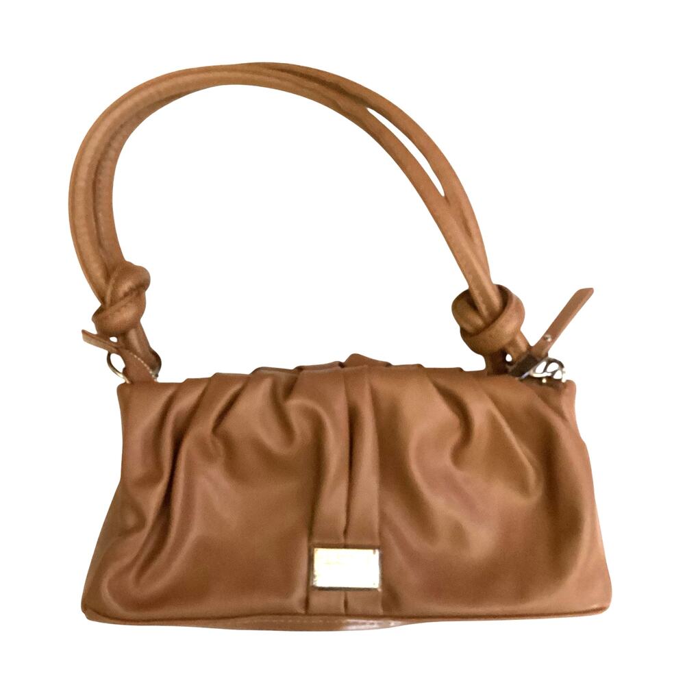 Madden NYC Clutch 11Zipper Closure" X 5" Faux Leather Soft